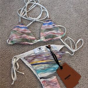 RARE Missoni Bikini Set
